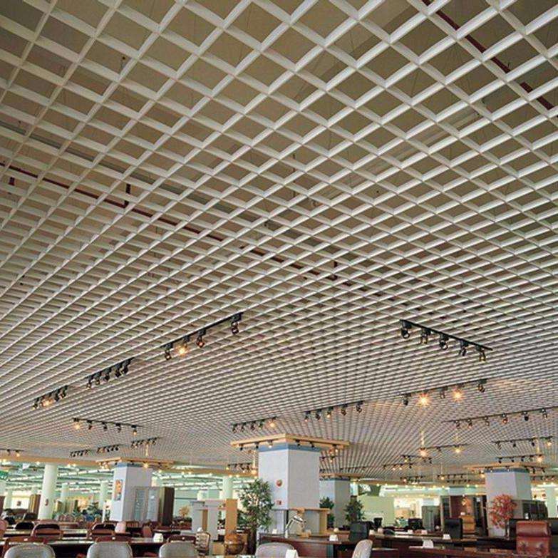 格栅吊顶喷淋头怎么设置