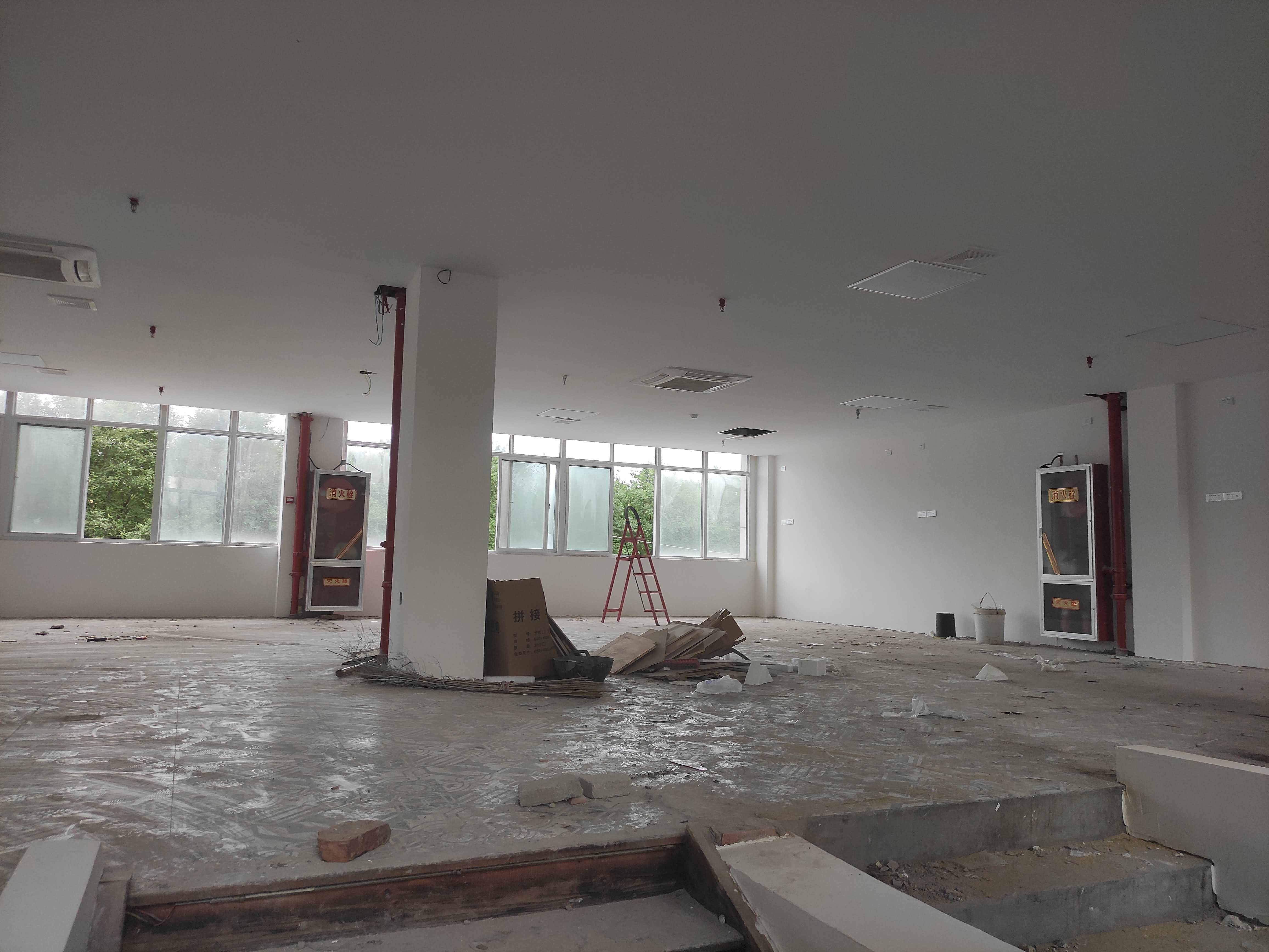 周至少儿培训二次消防改造工程